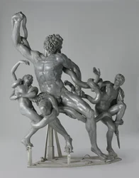 The Trojan Priest Laocoön and His Sons Fighting Against Sea Serpents